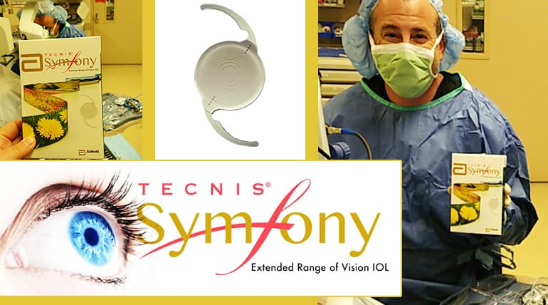 Dr. Mittleman, Among the First Cataract Surgeons in Palm County to Use the New FDA Approved Symfony Lenses