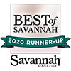 Best of Savannah Runner Up 2020 award