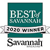 Best of Savannah 2020 award