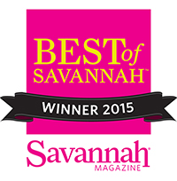 Best of Savannah 2015 award