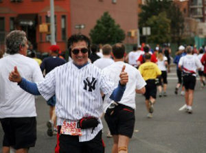 Dr. Dean Vafiadis, Mr. Jim Pantelidis and Mr. George Pantelidis ran the ING NEW YORK CITY MARATHON