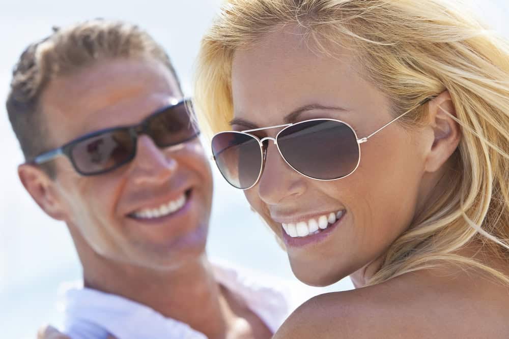 Middle aged couple looks younger than their age thanks to cosmetic dentistry