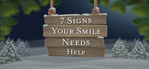 A sign saying 7 signs